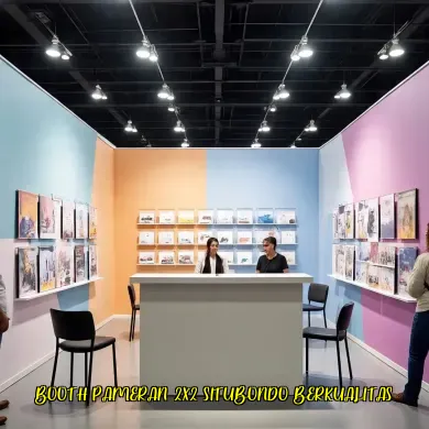 Booth Pameran 2x2 Situbondo